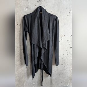 Helmut Lang Black Wrap Sweater Size S